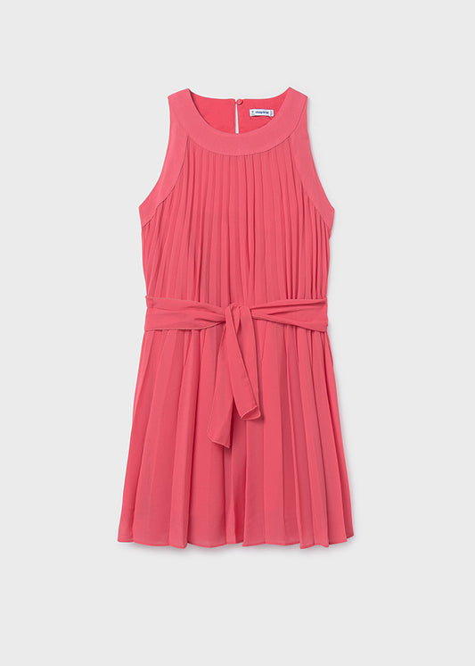 Vestido Plisado Coral Mayoral