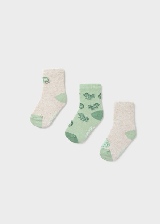 Set 3 Calcetines Motivos Matcha Mayoral