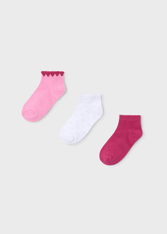 Set 3 Calcetines Petalo Mayoral