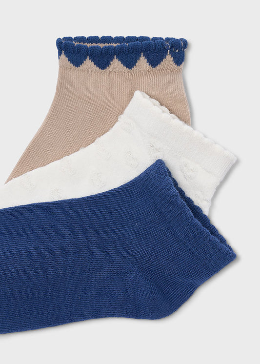 Set 3 Calcetines Porcelana Mayoral