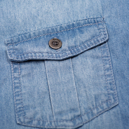CAMISA NIÑO JEANS