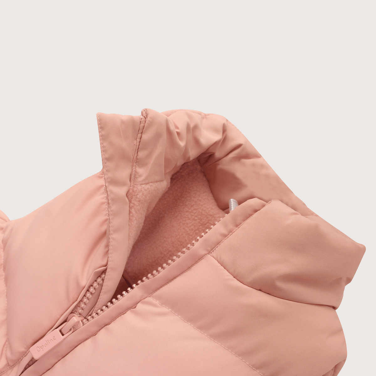 PARKA NIÑA SIN MANGA ROSADO OPALINE