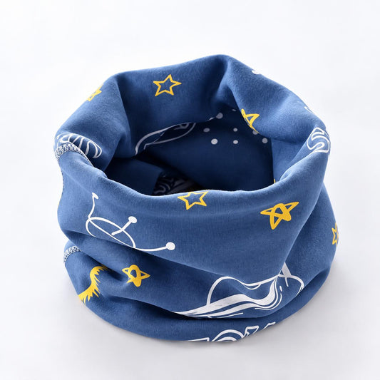 Cuello de Algodón Space Azul