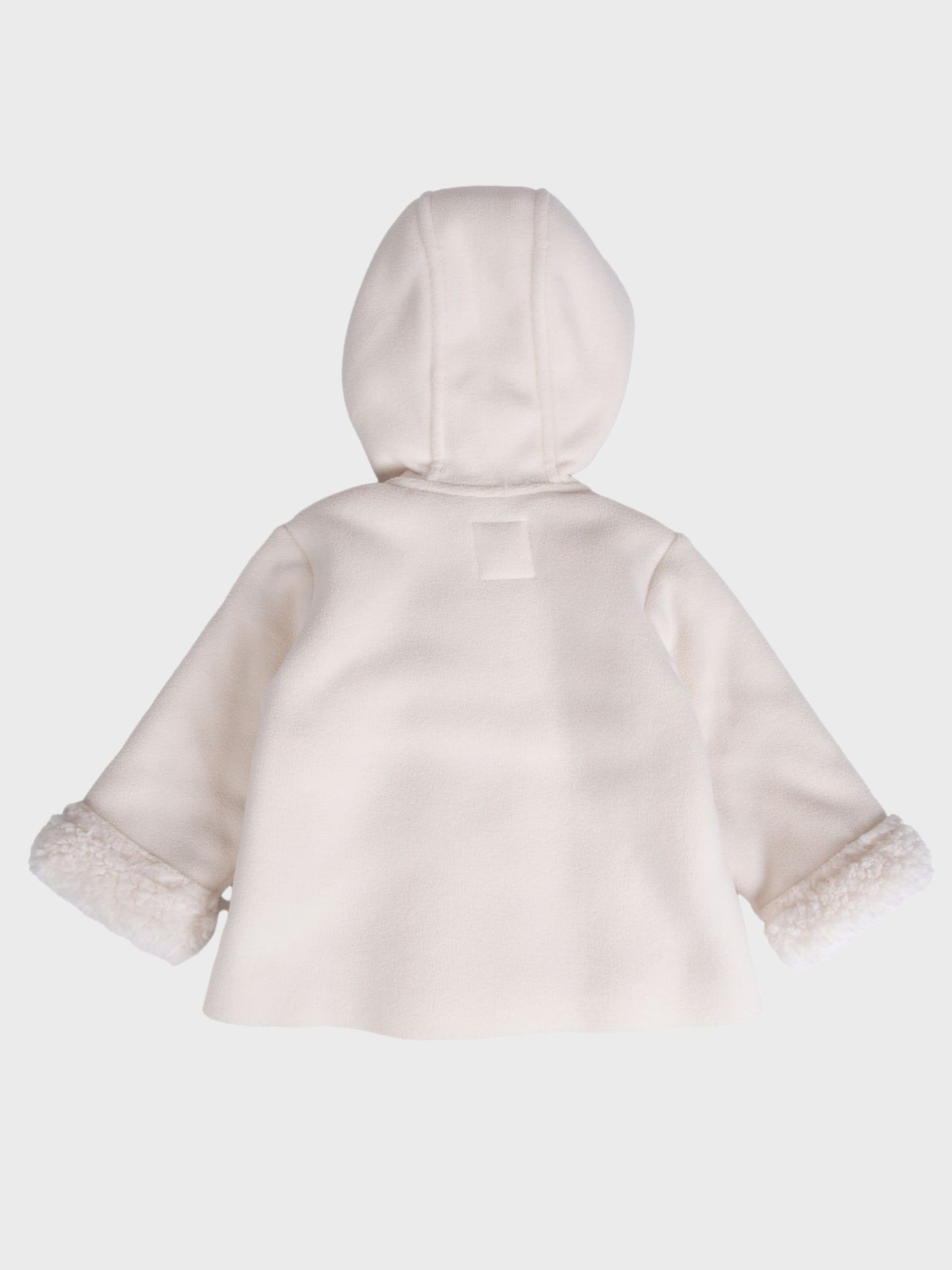 ABRIGO NIÑA CHIPORRO BLANCO PILLIN