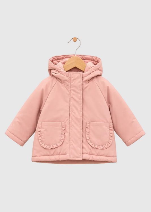 PARKA NIÑA ROSA VIEJO