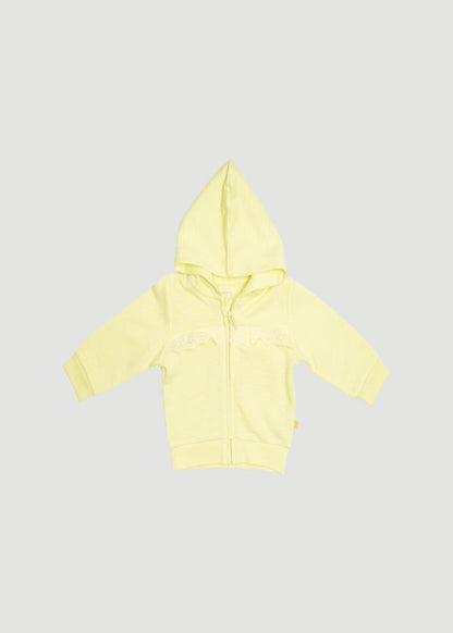 POLERON NIÑA CIERRE AMARILLO