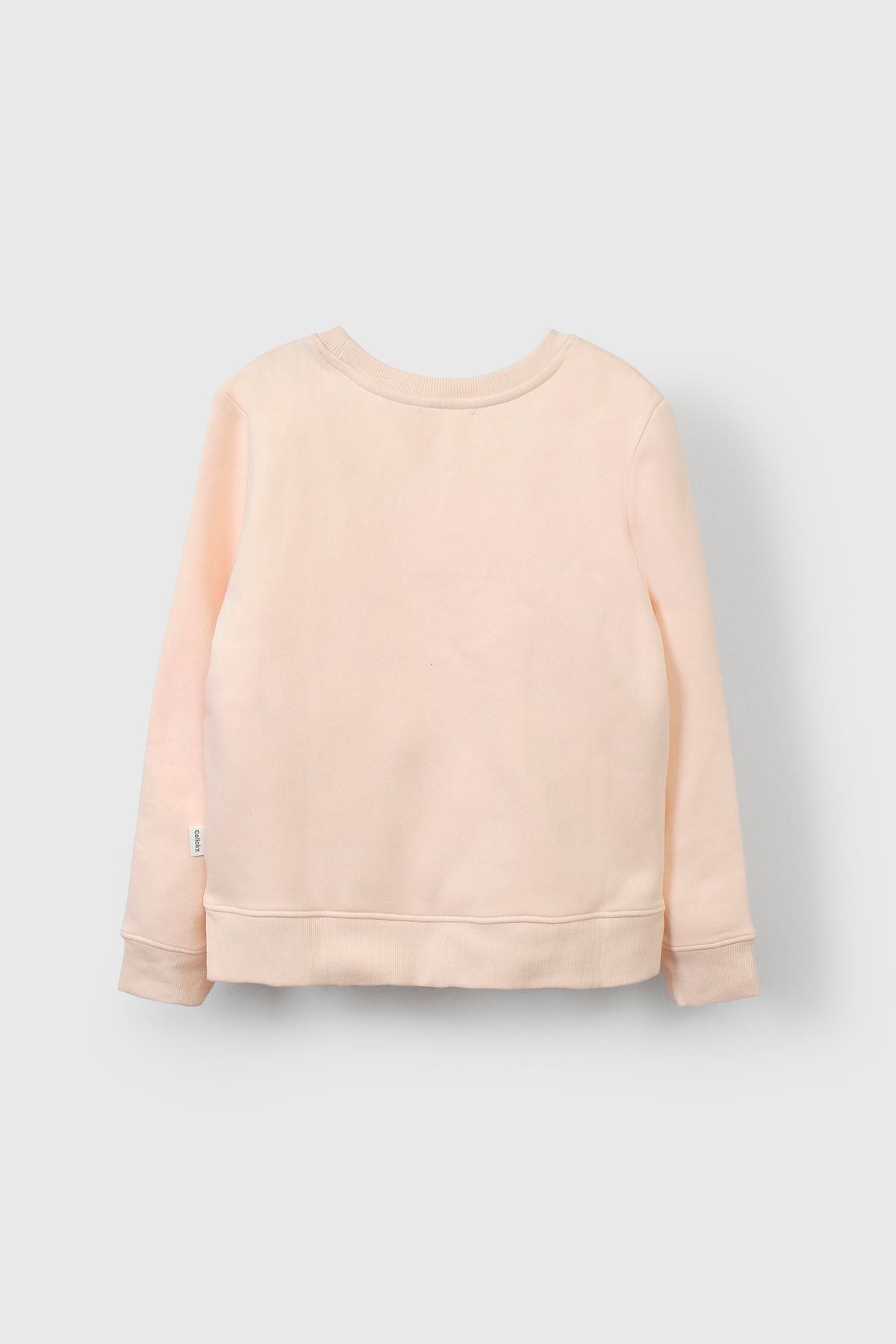 POLERON NIÑA CERRADO ROSADO