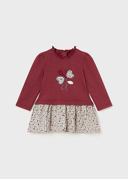 VESTIDO NIÑA TOMATE VIG MAYORAL