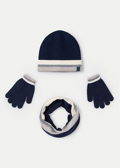 Set Gorro, Cuello y Guantes Marino Mayoral