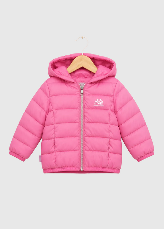 PARKA NIÑA ROSADO