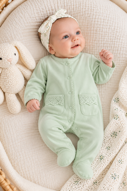 Osito Niña Alga Broderie Mayoral
