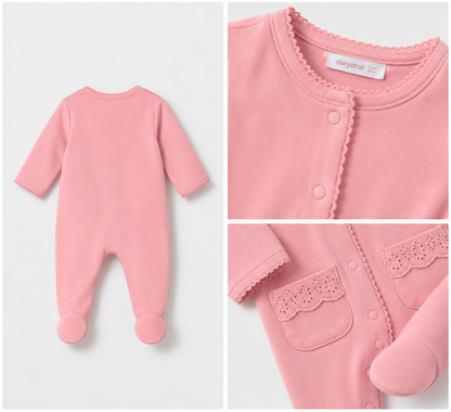 Osito Niña Rose Broderie Mayoral