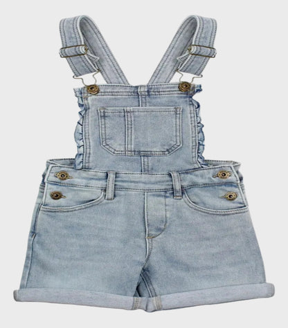 JARDINERA NIÑA DENIM KRAFT AZUL FICCUS