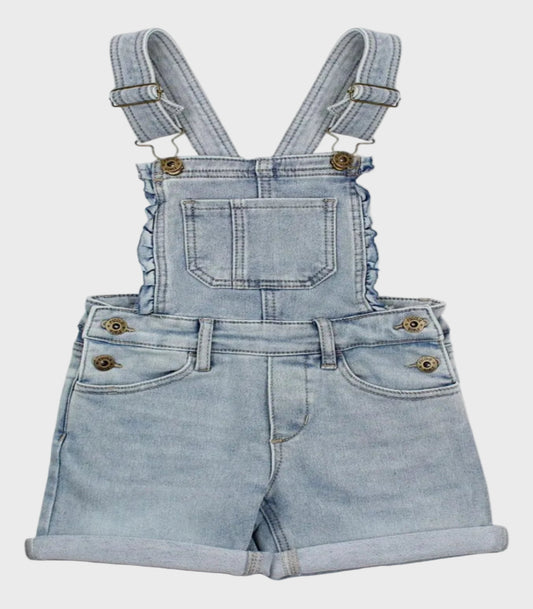 JARDINERA NIÑA DENIM KRAFT AZUL FICCUS