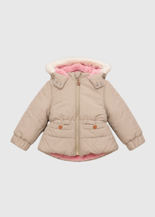 CHAQUETA NIÑA CAFE