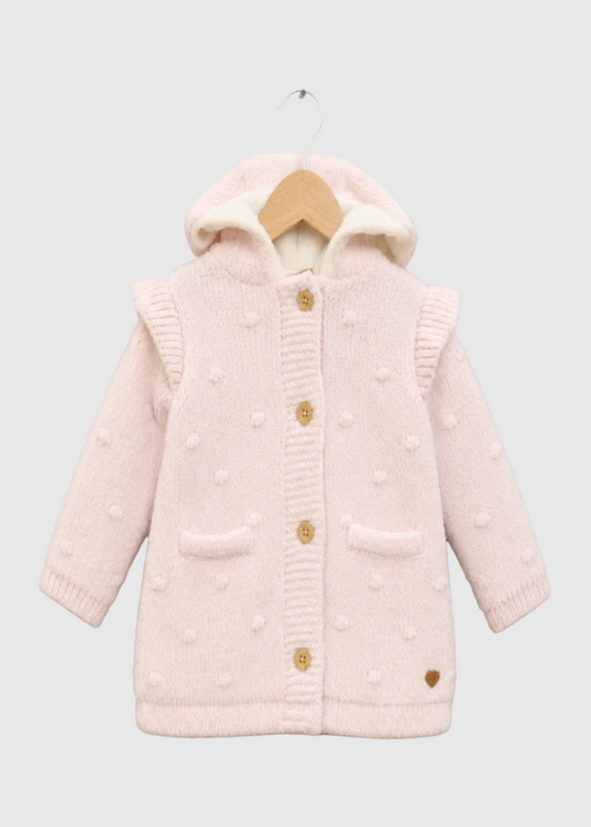 CHAQUETA NIÑA POLAR ROSADA