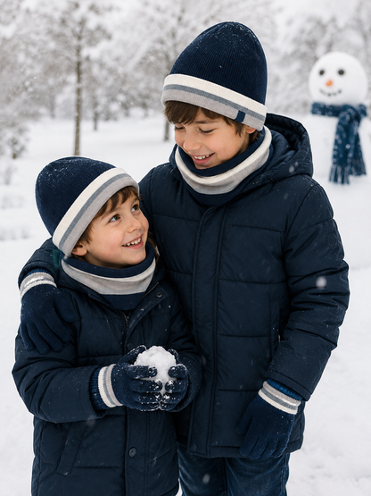 Set Gorro, Cuello y Guantes Marino Mayoral