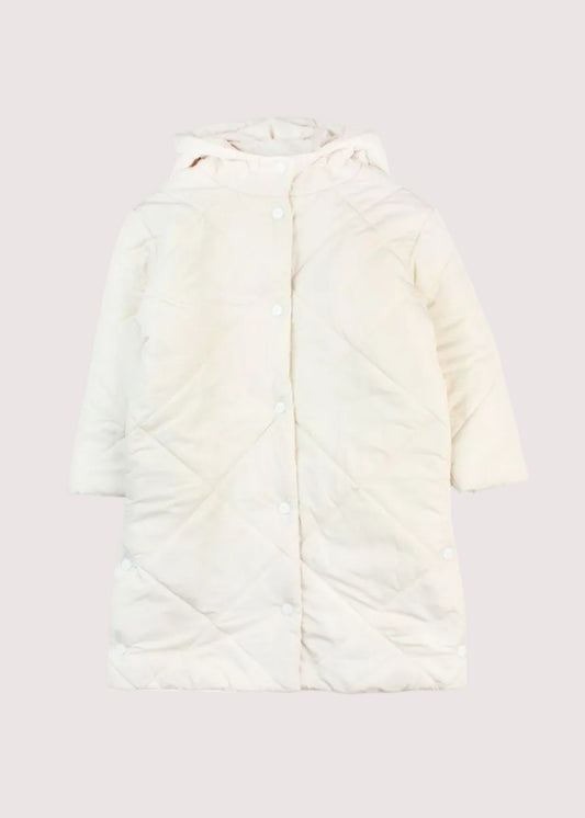 Parka Niña Nórdica Aurora Crudo