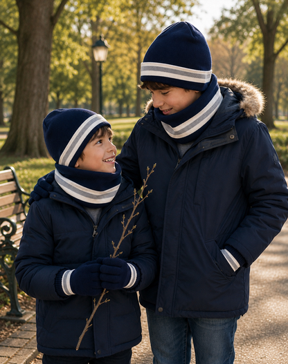 Set Gorro, Cuello y Guantes Marino Mayoral