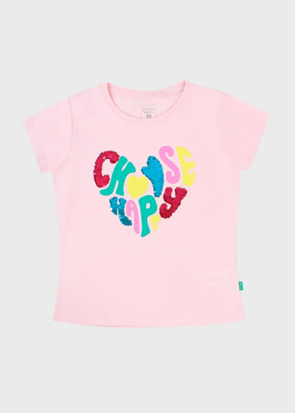 POLERA NIÑA ESTAMPADOS ROSADOS