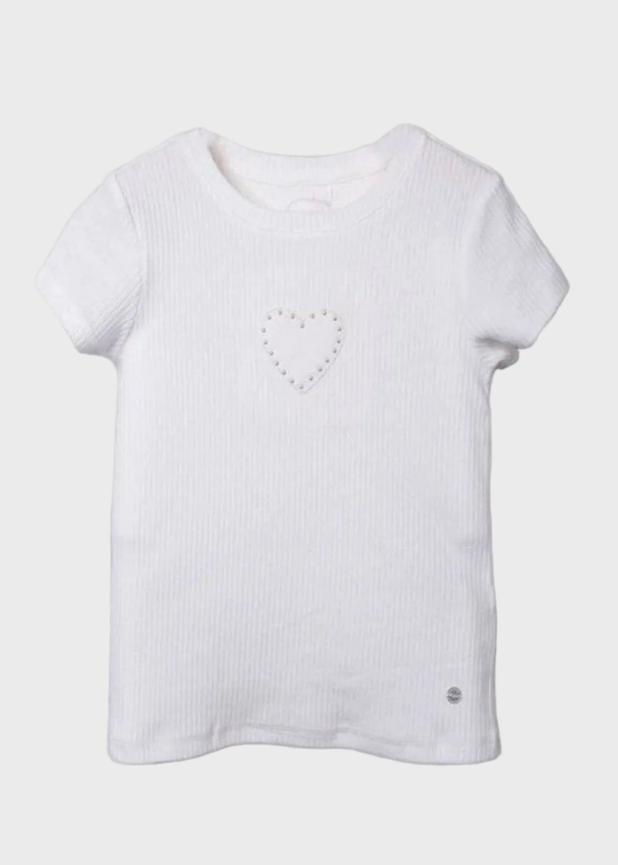 POLERA NIÑA BLANCO ESTRELLA