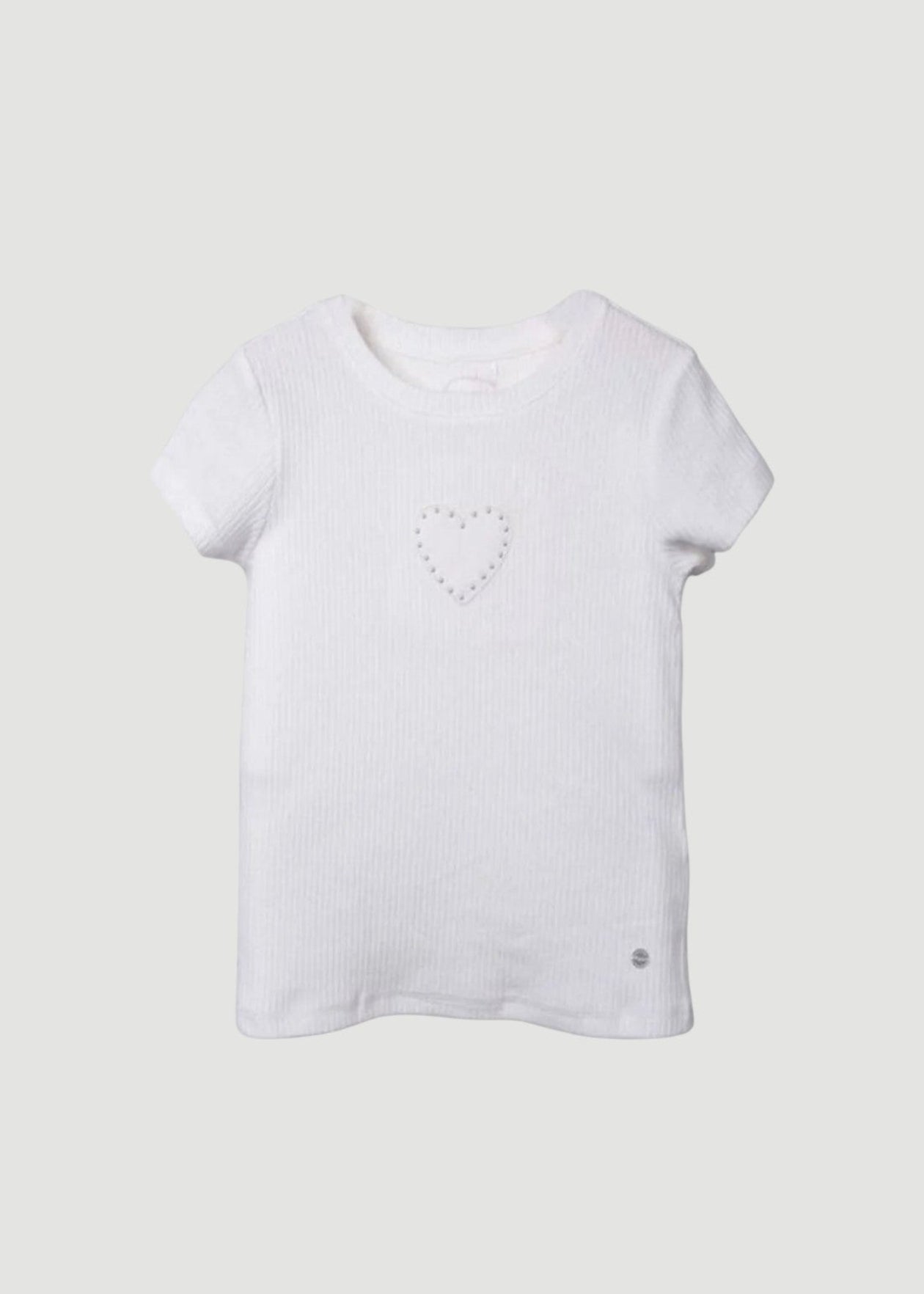 POLERA NIÑA BLANCO ESTRELLA