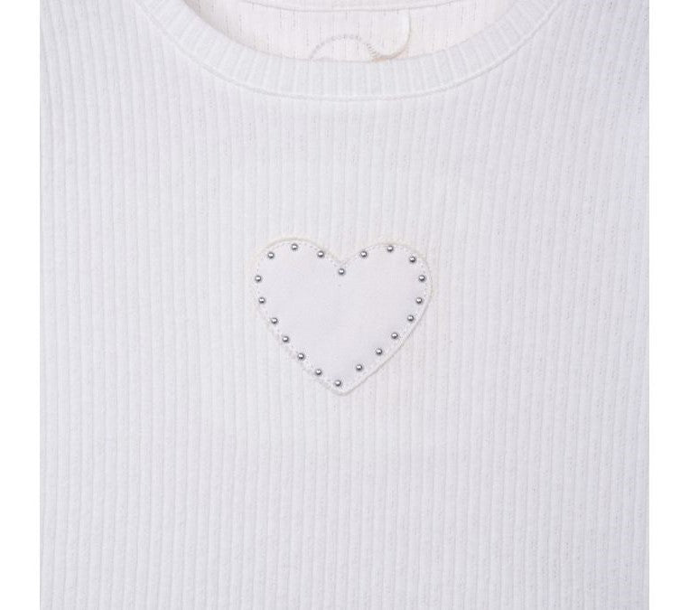 POLERA NIÑA BLANCO ESTRELLA