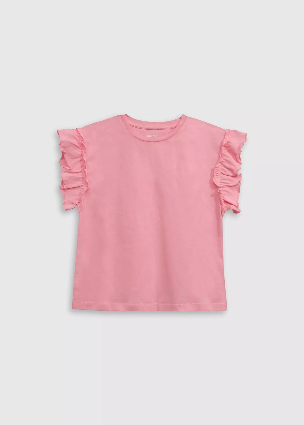 POLERA NIÑA BASICA ROSADA