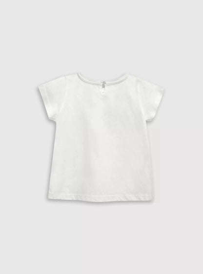 POLERA NIÑA BLANCO