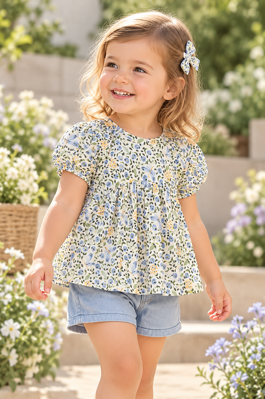 Blusa Punto Bambula Cielo Mayoral