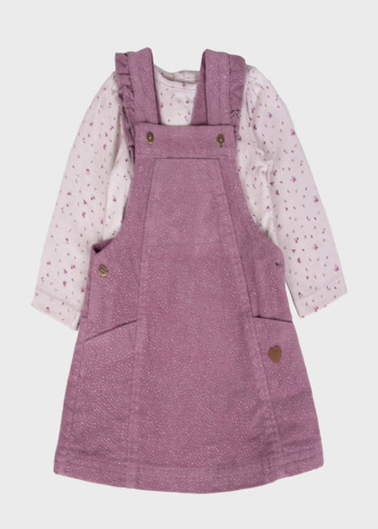 VESTIDO NIÑA COTELÉ LILA PILLIN