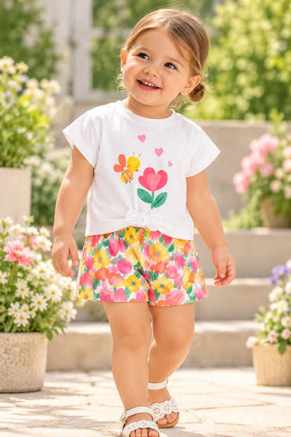 Conjunto Niña 3 Piezas Geranio Mayoral