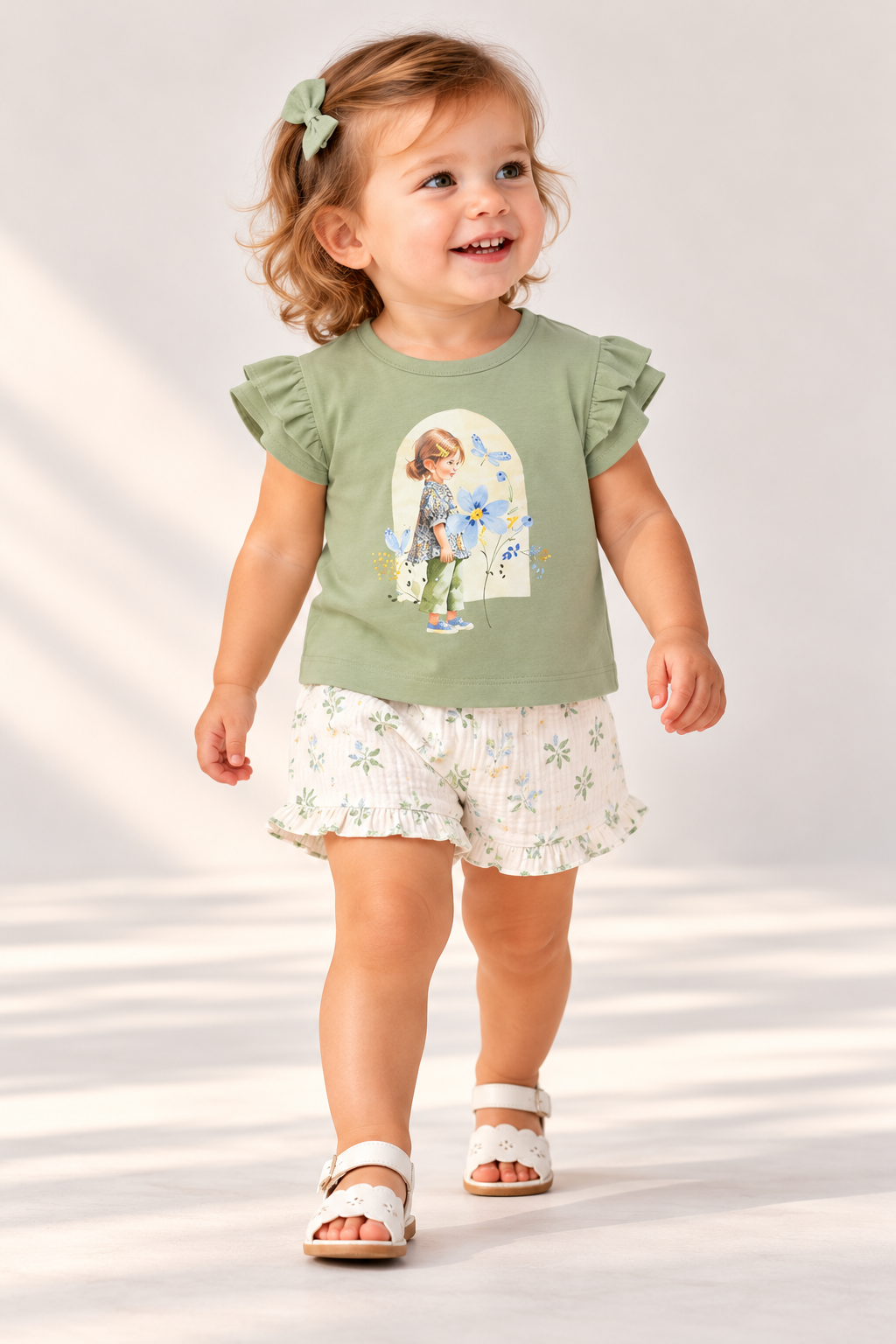 Polera Niña MC Jardin Basil Mayoral