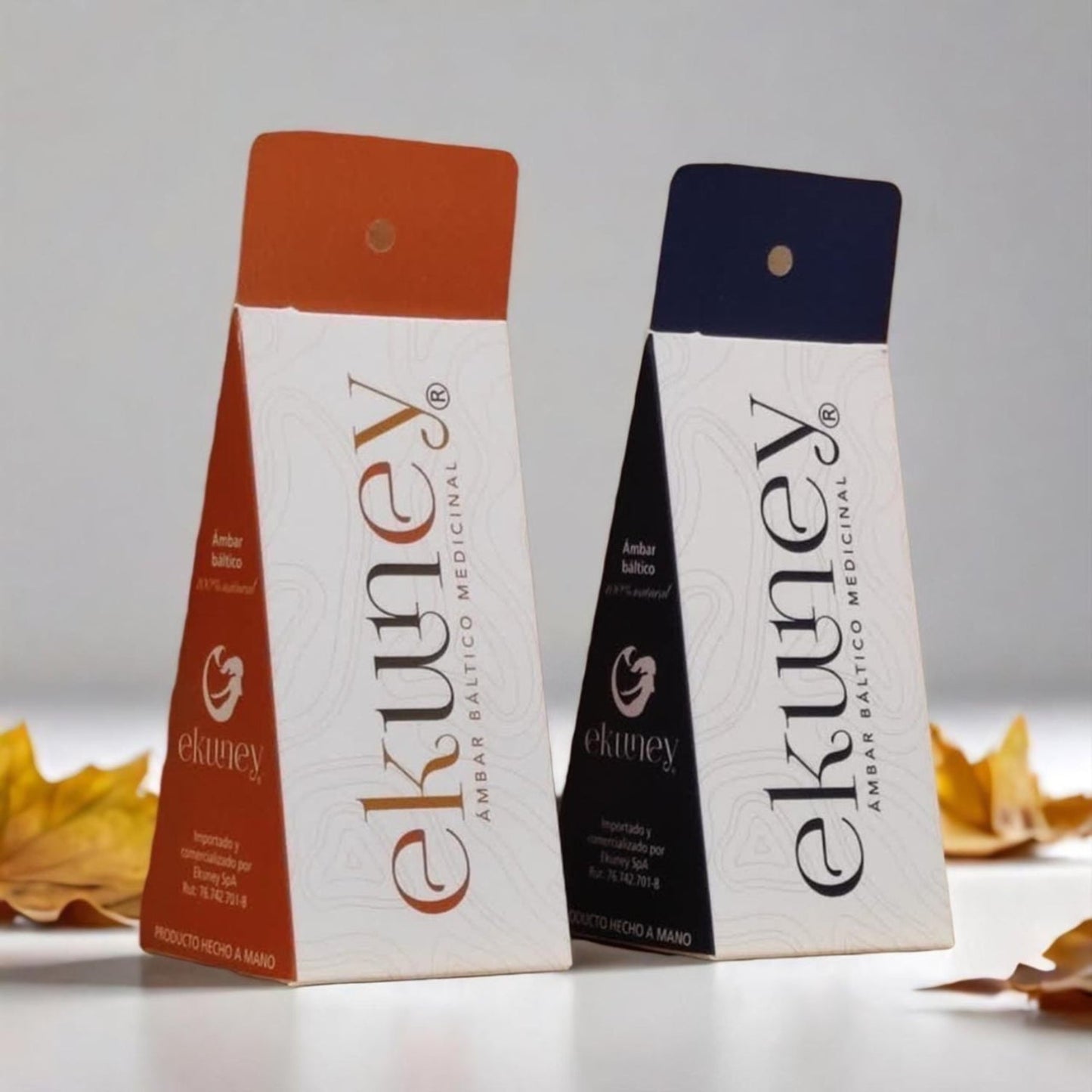 COLLAR JUNIOR 38 CM COGNAC AMBAR BALTICO EKUNEY