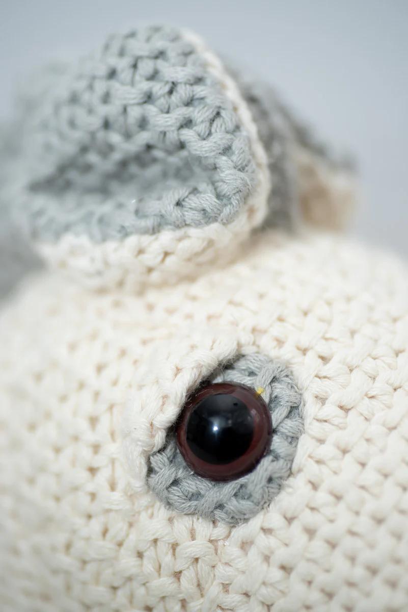AMIGURUMI YEGUA MINI BLANCO