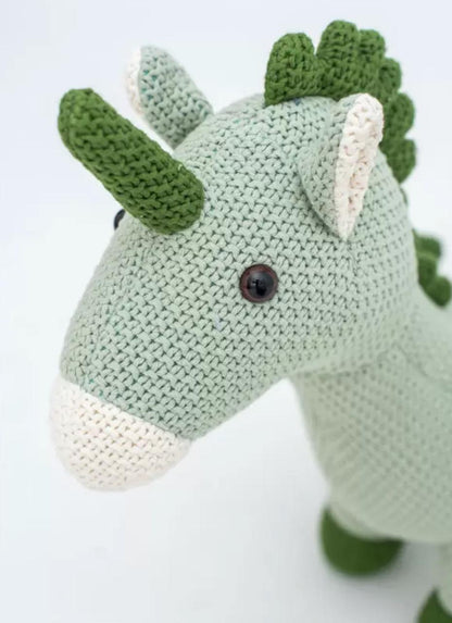 AMIGURUMI UNICORNIO MINI VERDE