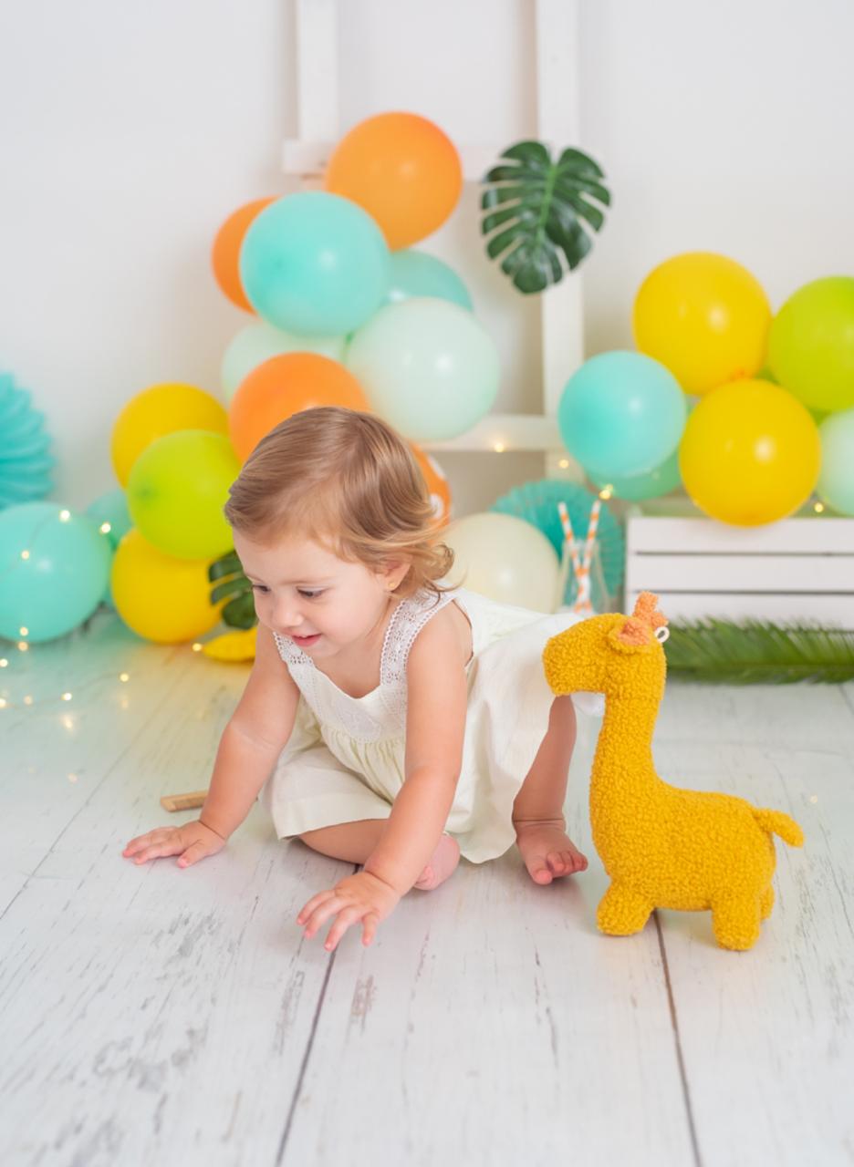 AMIGURUMI BABY JIRAFA AMARILLA