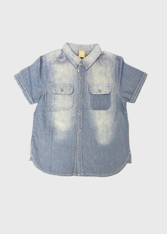 CAMISA NIÑO JEANS