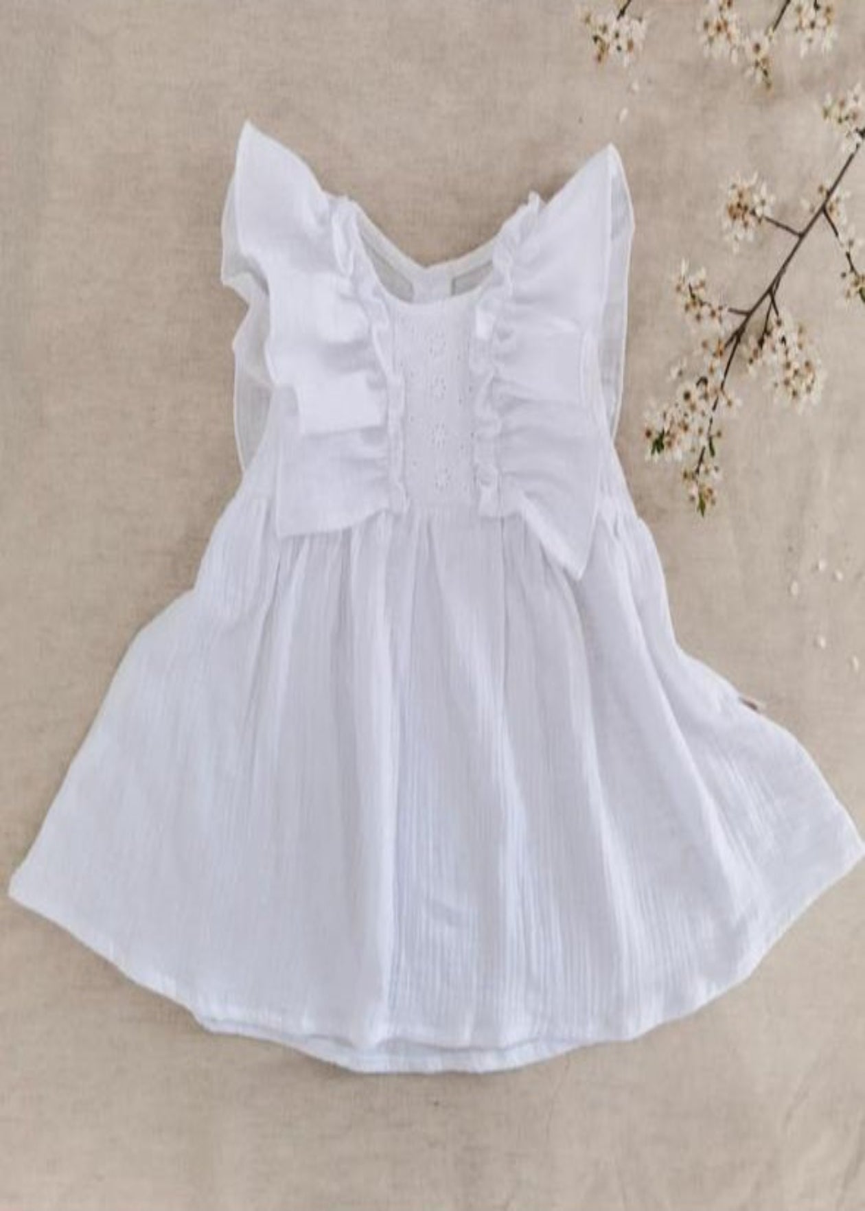 BLUSA NIÑA PAZ BLANCO BEA FRIAS