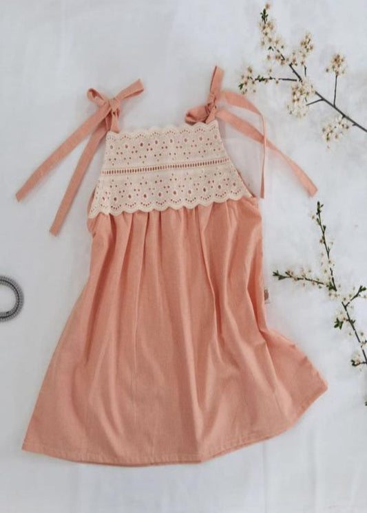 BLUSA NIÑA MANDARINA BEA FRIAS