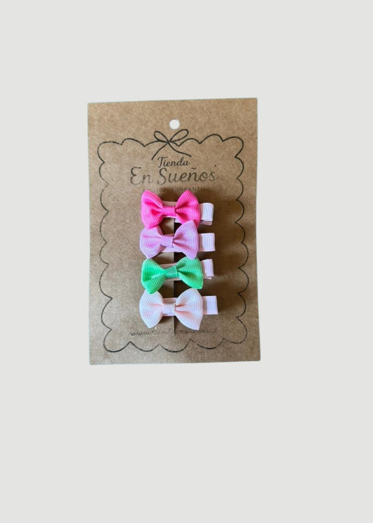 PINZAS NIÑA SET 4U (PEQUEÑAS)