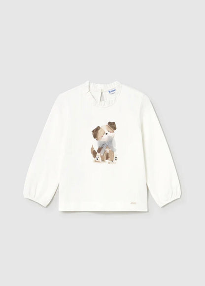 Polera Niña Perrito Nata