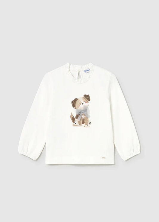 Polera Niña Perrito Nata