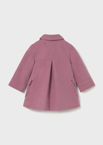 ABRIGO NIÑA PAÑO ROSADO MAYORAL