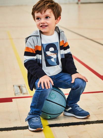 POLERA NIÑO GRAFICA AZUL MAYORAL