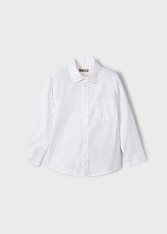 CAMISA NIÑO ML BLANCO MAYORAL