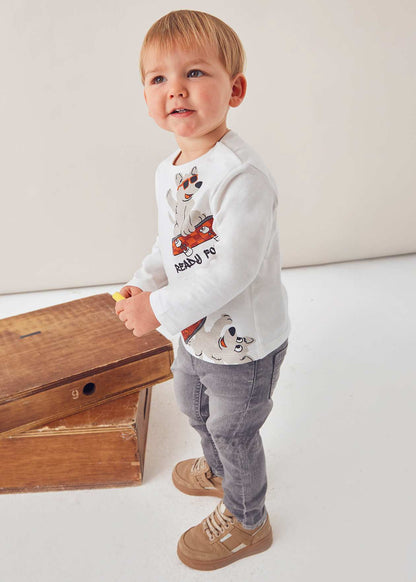 POLERA NIÑO ML PERRITO NATA MAYORAL