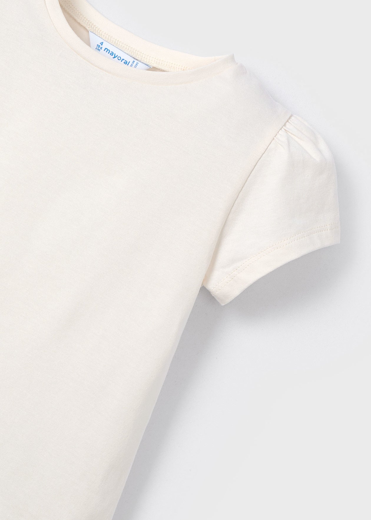 CONJUNTO NIÑA 2 PIEZAS POLERA Y CHALECO HUESO MAYORAL