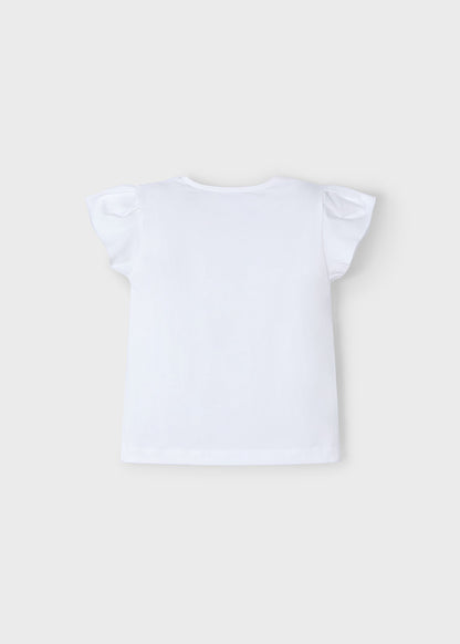 POLERA NIÑA BLANCO JARDIN MAYORAL
