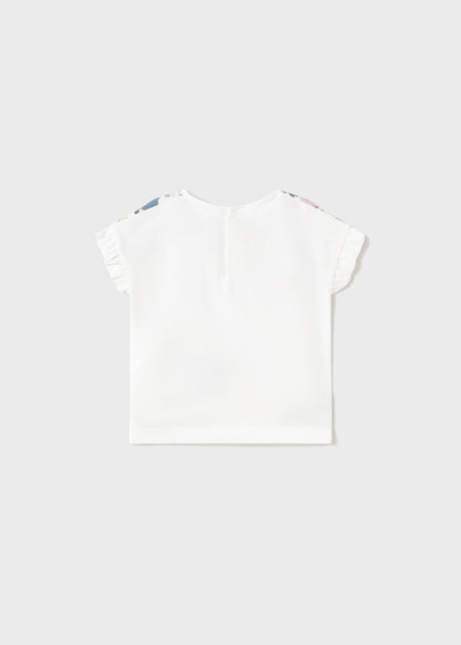 POLERA NIÑA BLANCO MAYORAL
